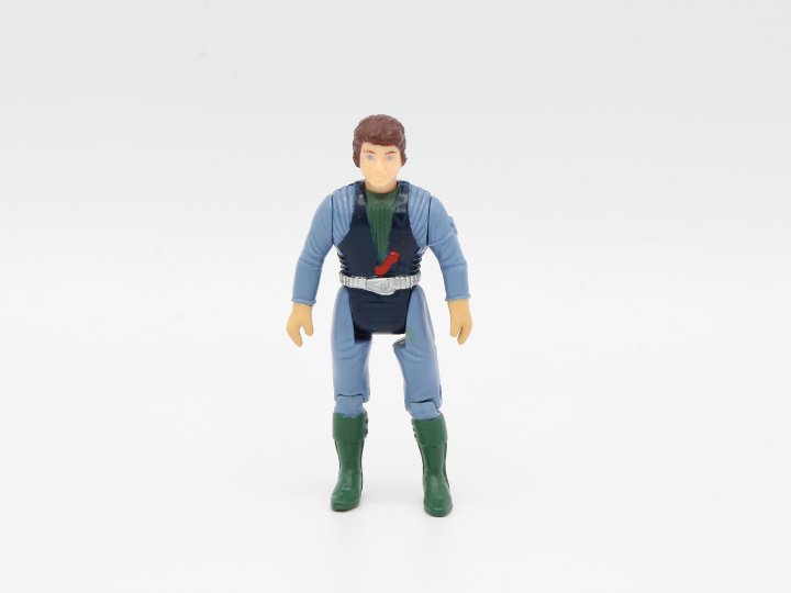 Sky (Deinonychus Rider) Action Figure – Dino Riders 1988 – complete, very good condition