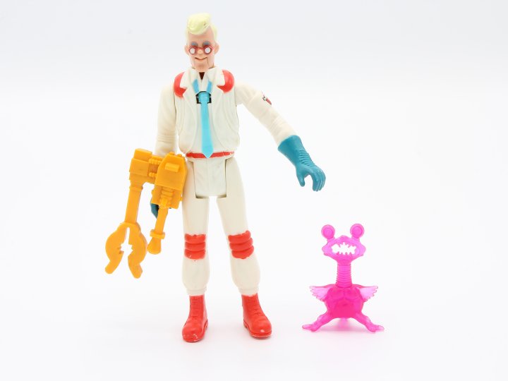 Egon Spengler (Fright Features) Action Figure – Ghostbusters 1988 – complete, good condition