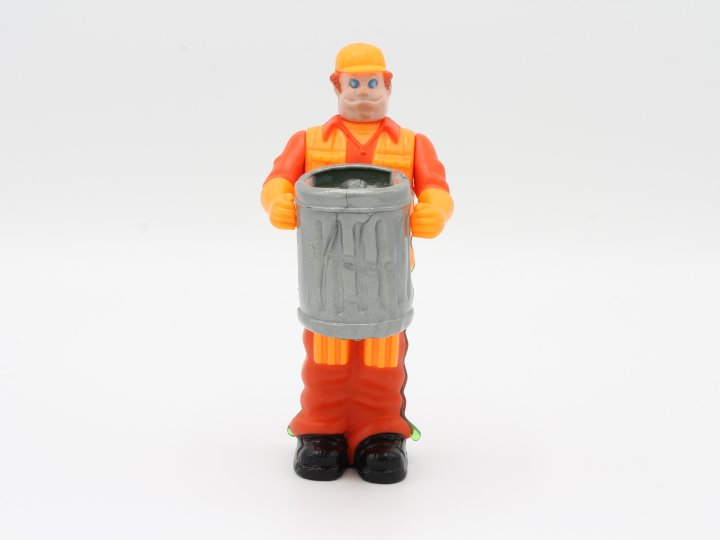 Terror Trash Ghost (Haunted Humans) Action Figure – Ghostbusters 1988 – complete, very good condition