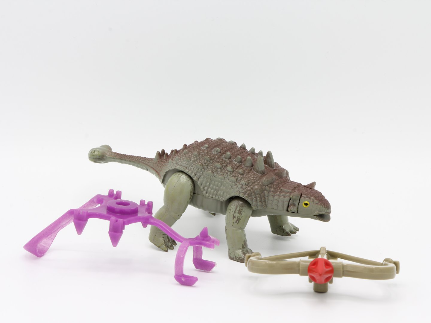 Ankylosaurus (Series 1) Action Figure – Dino Riders 1988 – complete, good condition