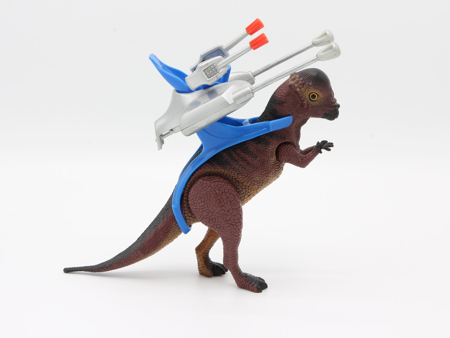 Pachycephalosaurus (Series 2) Action Figure – Dino Riders 1989 – complete, very good condition