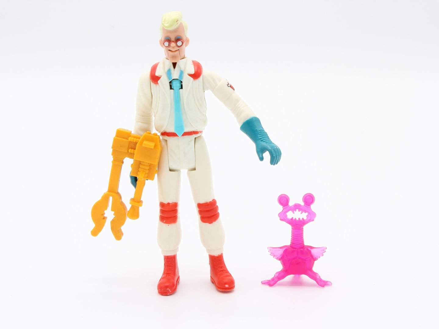 Egon Spengler (Fright Features) Action Figure – Ghostbusters 1988 – complete, good condition