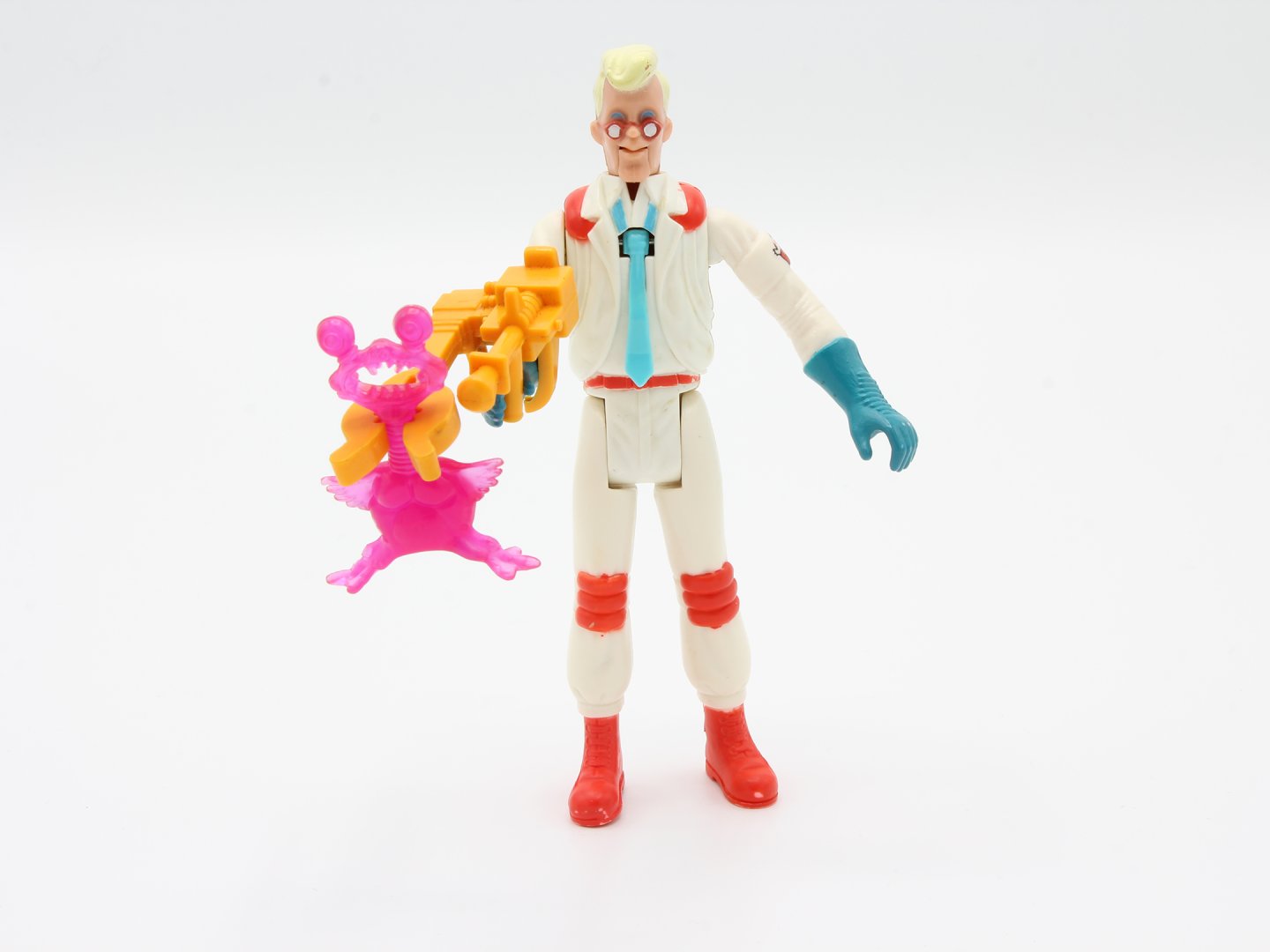 Egon Spengler (Fright Features) Action Figure – Ghostbusters 1988 – complete, good condition
