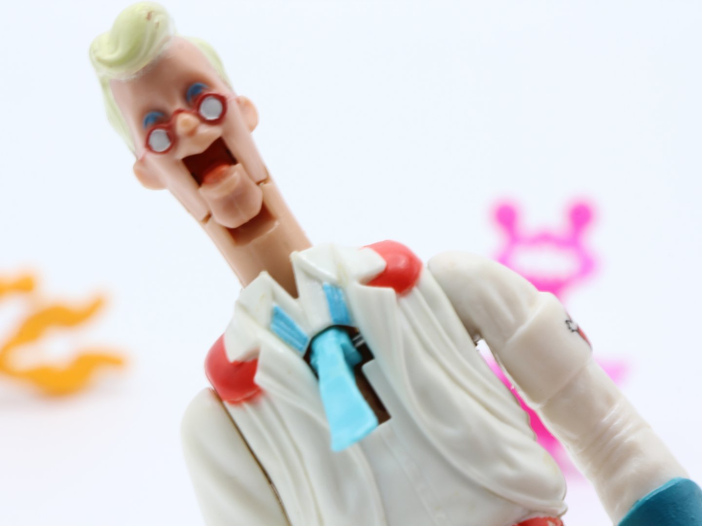 Egon Spengler (Fright Features) Action Figure – Ghostbusters 1988 – complete, good condition