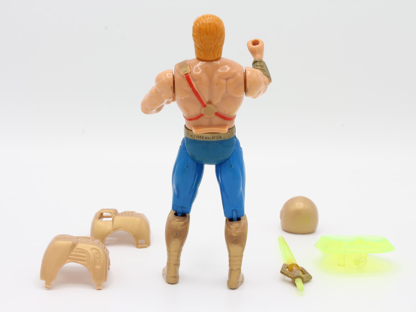 He-Man Action Figure – He-Man (New Adventures) 1989 – complete, repaired