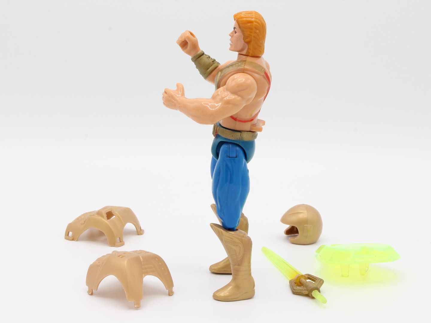 He-Man Action Figure – He-Man (New Adventures) 1989 – complete, repaired