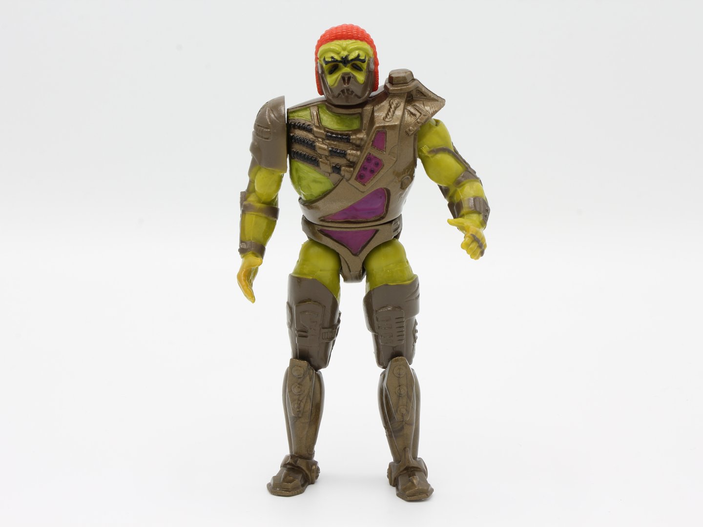 Karatti Action Figure – He-Man (New Adventures) 1990 – loose, very good condition