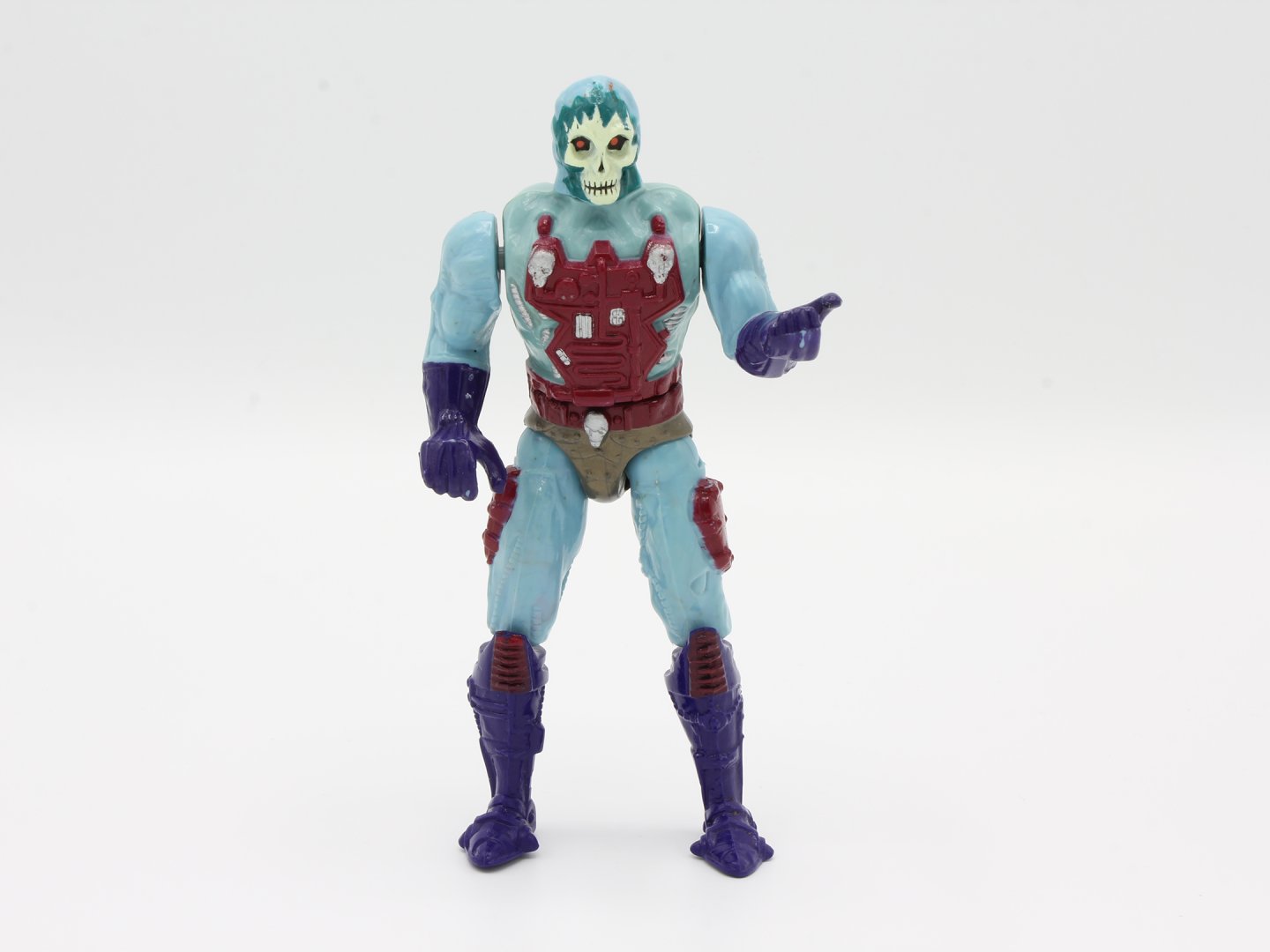 Skeletor (Painted Belt Variation) Action Figure – He-Man (New Adventures) 1989 – loose, good condition