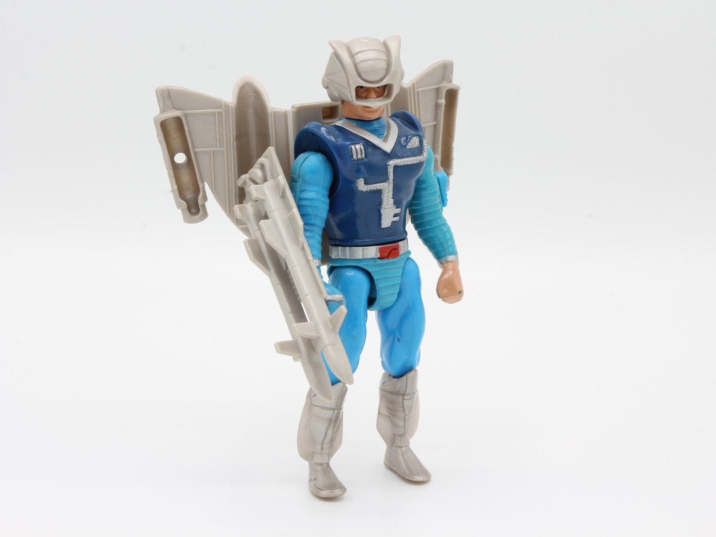 Icarius / Flipshot Action Figure – He-Man (New Adventures) 1989 – complete, good condition