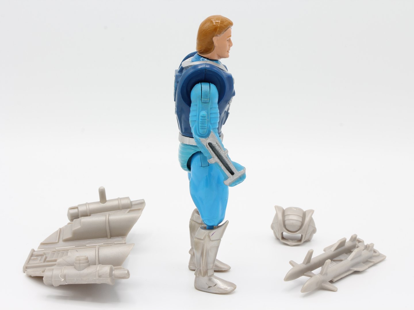 Icarius / Flipshot Action Figure – He-Man (New Adventures) 1989 – complete, good condition